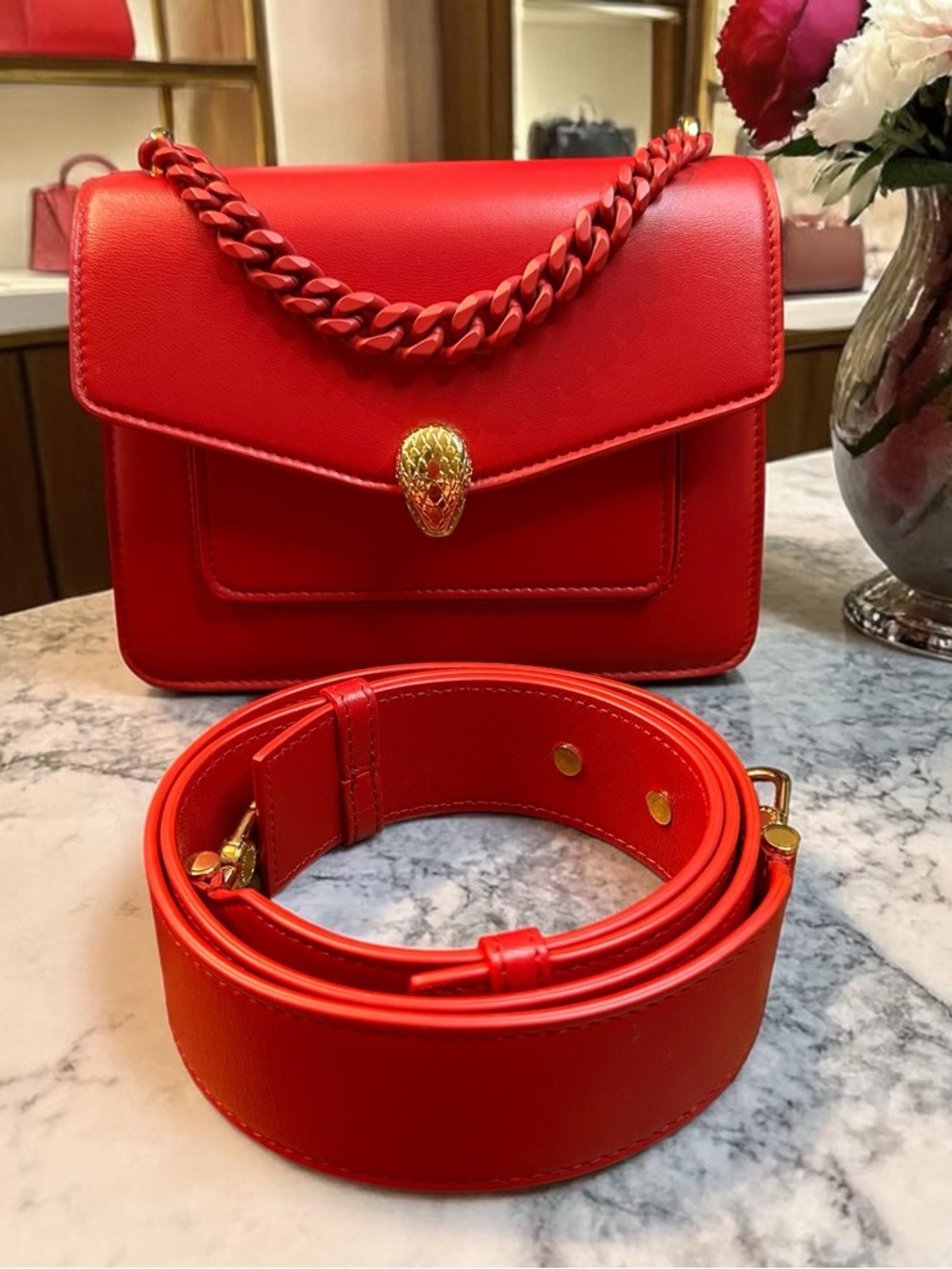 Bvlgari Small Serpenti Forever Crossbody